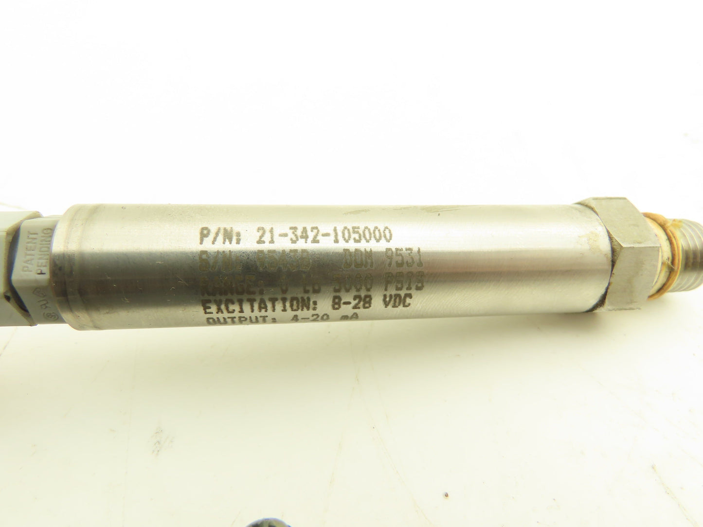 KPSI 21-342-105000 Pressure Transducer Sensor 5000 PSIS