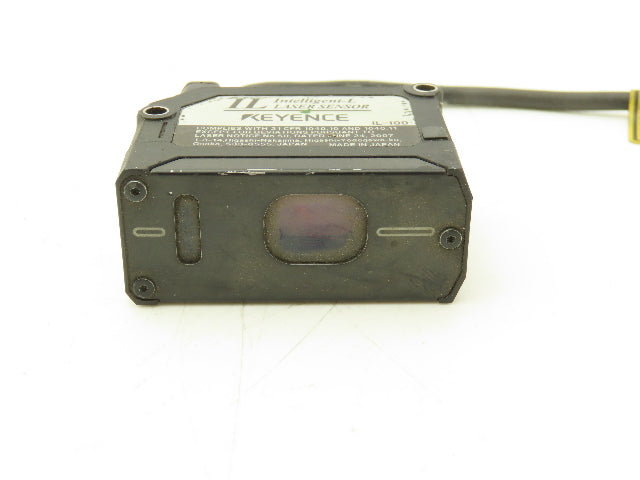 Keyence IL-100 Multi-Function Laser Analog Sensor 560uW 655nm 10.5-2190us