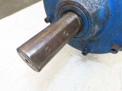 Worm Gearbox Horizontal Drive Dual Output 15:1 Reducer 1" Solid Input Shaft