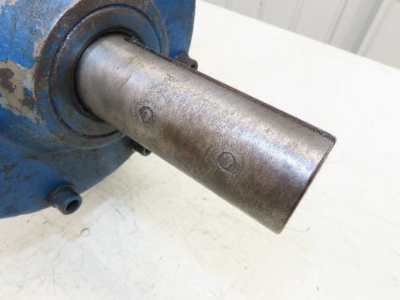 Worm Gearbox Horizontal Drive Dual Output 15:1 Reducer 1" Solid Input Shaft