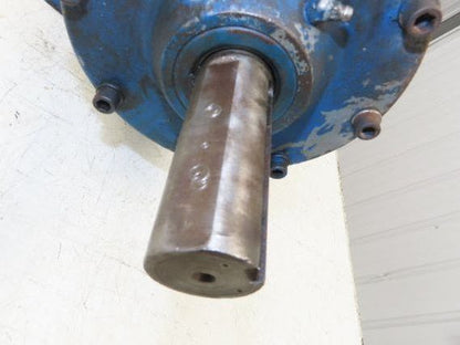 Worm Gearbox Horizontal Drive Dual Output 15:1 Reducer 1" Solid Input Shaft