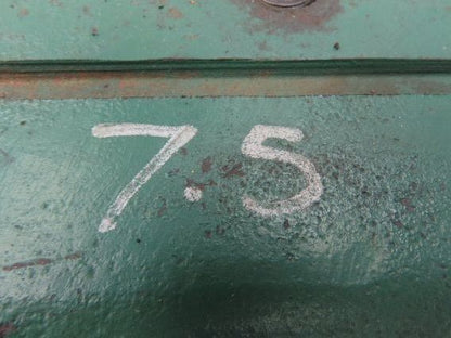 Worm Gearbox Horizontal Drive Dual Output 7.5:1 Reducer 1" Solid Input Shaft