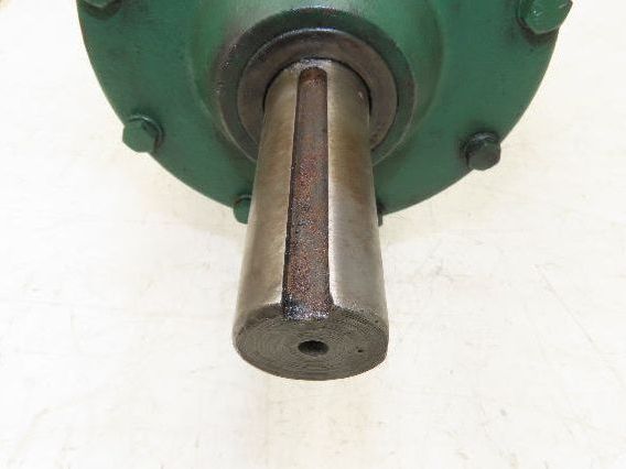 Worm Gearbox Horizontal Drive Dual Output 7.5:1 Reducer 1" Solid Input Shaft