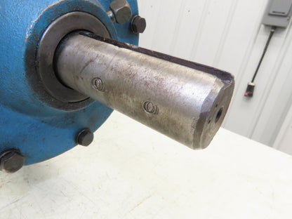 Worm Gearbox Horizontal Drive Dual Output 15:1 Reducer 1" Solid Input Shaft