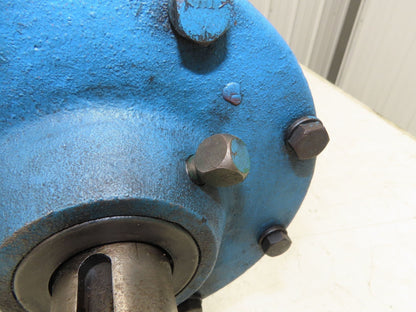 Worm Gearbox Horizontal Drive Dual Output 15:1 Reducer 1" Solid Input Shaft