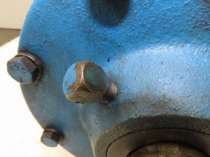 Worm Gearbox Horizontal Drive Dual Output 15:1 Reducer 1" Solid Input Shaft