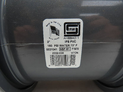 Spears 2332-030 True Union Ball Valve Socket 3" PVC