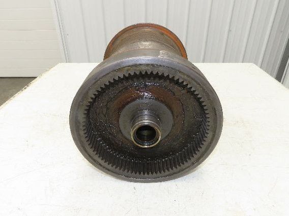 P&H Cleveland Tramrail 1 Ton Bridge Crane Hoist Cable Reel Drum 27' Lift