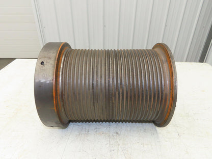 P&H Cleveland Tramrail 1 Ton Bridge Crane Hoist Cable Reel Drum 27' Lift