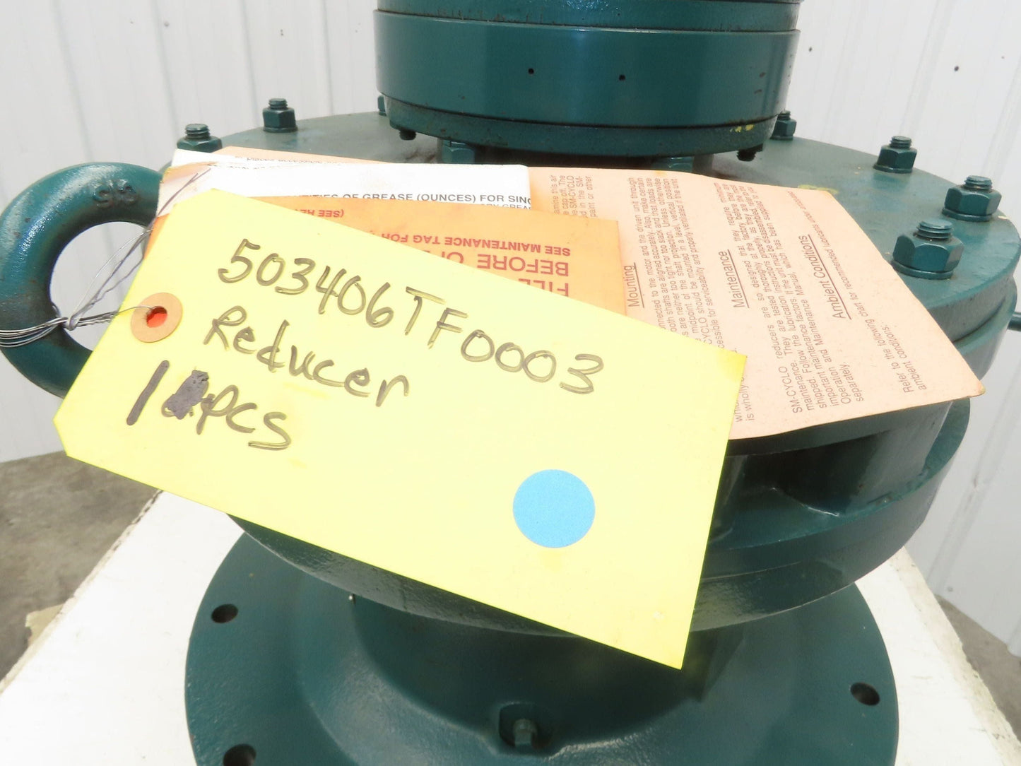 Sumitomo CHVJ IR SM-Cyclo Inline Gear Reducer 102:1 Ratio 17 RPM 21300In-Lb