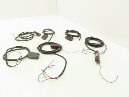 Keyence PZ-M51 Photoelectric Sensor Receiver 12-24vDC Lot of 6