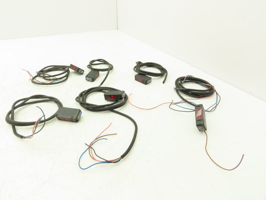 Keyence PZ-M51 Photoelectric Sensor Receiver 12-24vDC Lot of 6