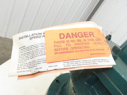 Sumitomo CHVJS IR SM-Cyclo Inline Gear Reducer 165:1 Ratio 10 RPM 68600In-Lb