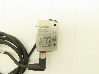 Keyence LR-ZB250CN Photoelectric Proximity Laser Sensor M8 Connector