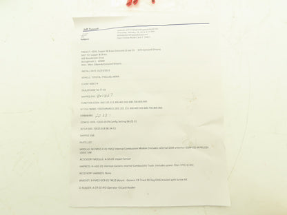 Speedshield Forklift FleetOnline Wireless Asset Tracking system Kit