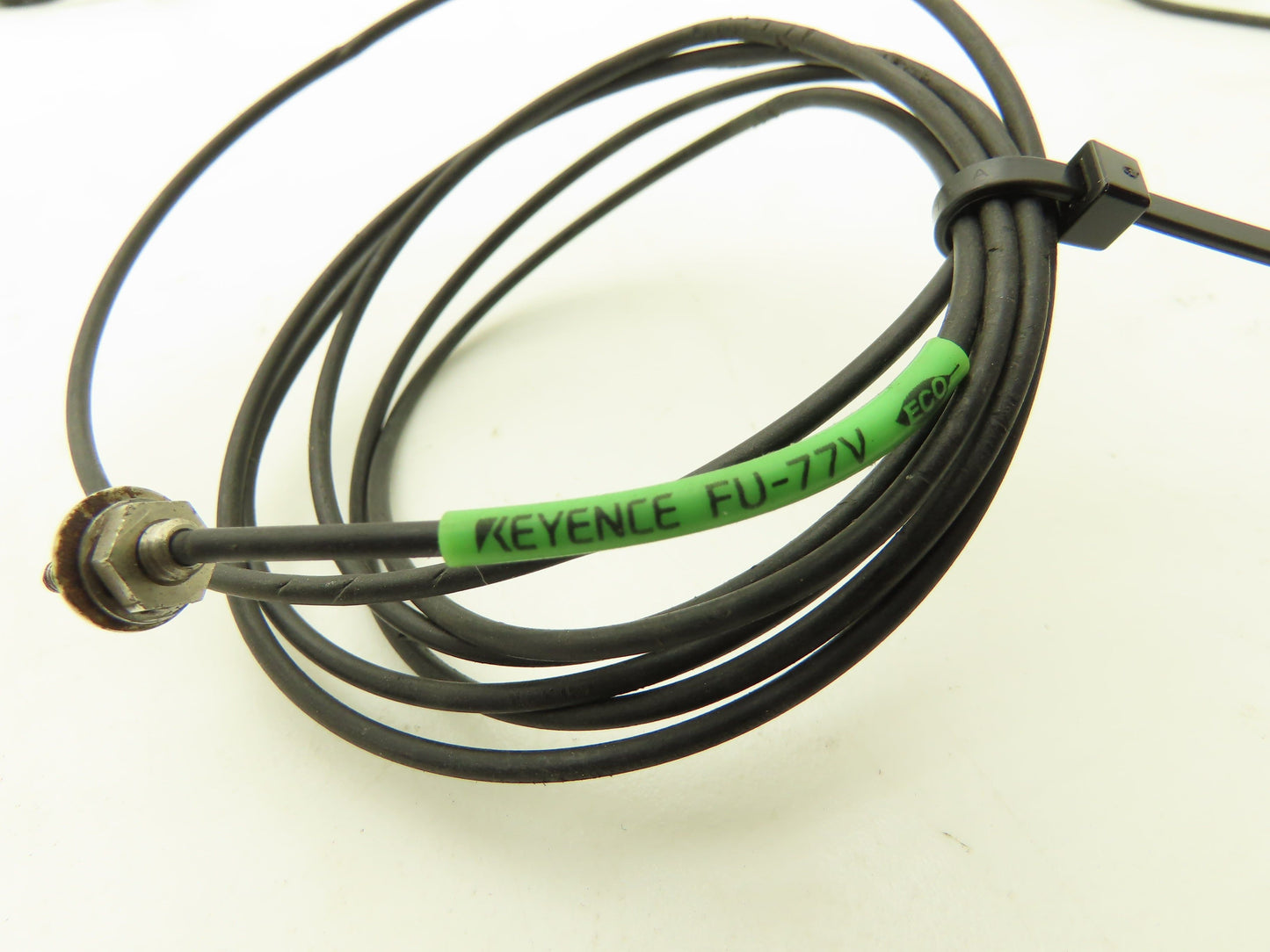 Keyence FU-77Y FU-77TZ Optical Fiber Cables Lot of 9