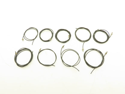 Keyence FU-77Y FU-77TZ Optical Fiber Cables Lot of 9