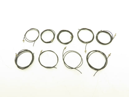 Keyence FU-77Y FU-77TZ Optical Fiber Cables Lot of 9