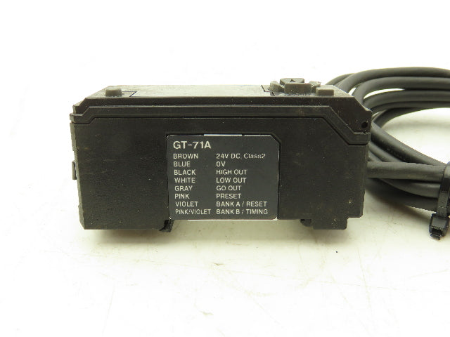 Keyence GT-71A Contact Sensors Amplifier 24vDC Lot 2