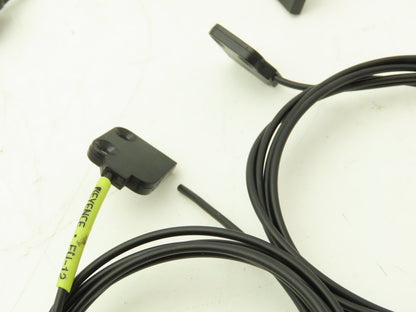 Keyence FU-12 Fiber Optic Cable Lot of 8