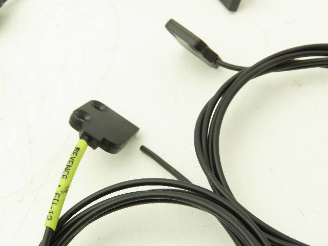 Keyence FU-12 Fiber Optic Cable Lot of 8