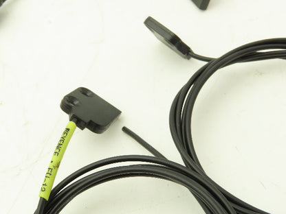 Keyence FU-12 Fiber Optic Cable Lot of 8
