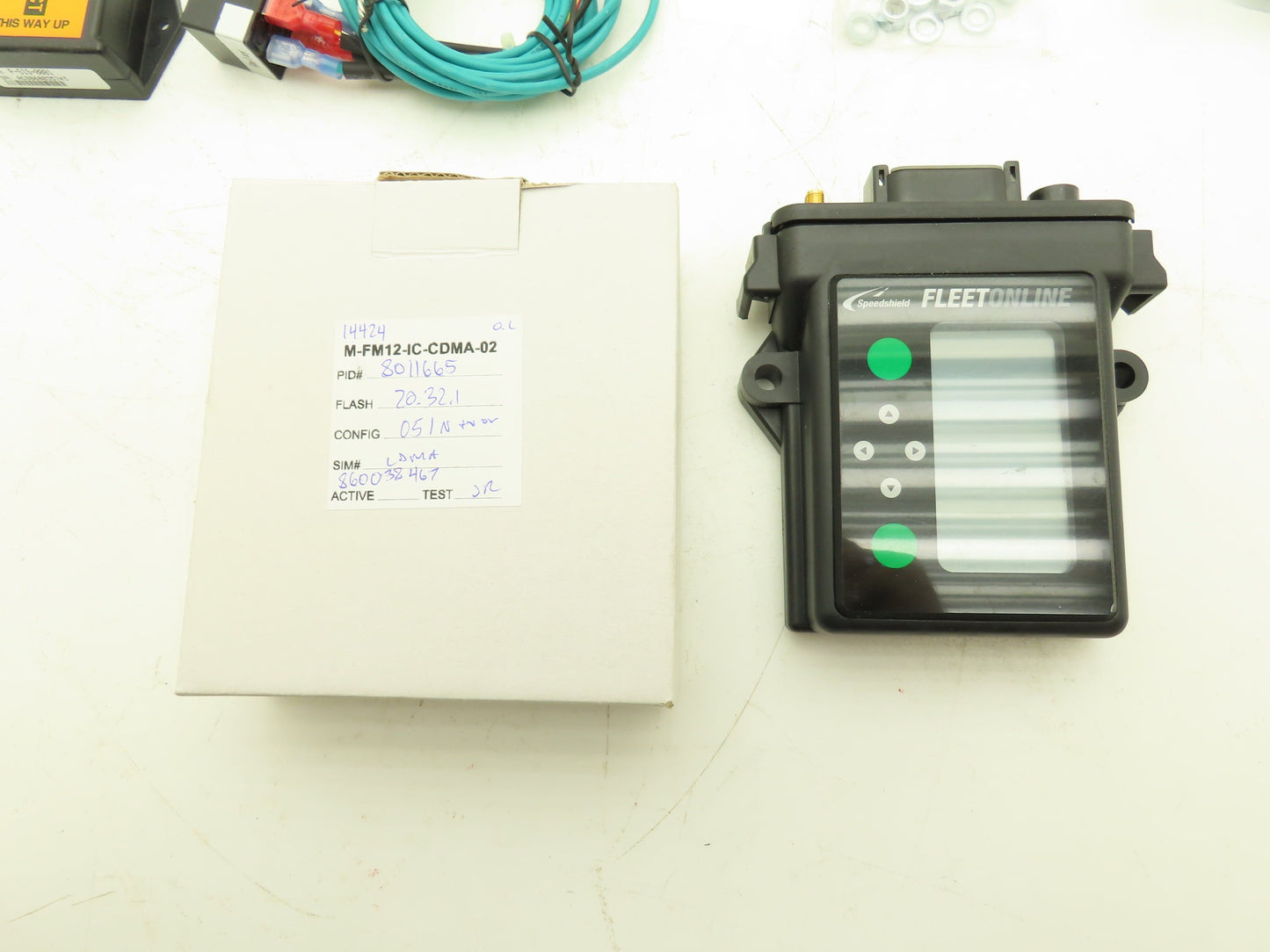 Speedshield Forklift FleetOnline Wireless Asset Tracking system Kit