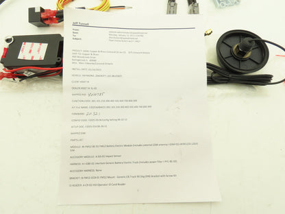 Speedshield Forklift FleetOnline Wireless Asset Tracking System Kit