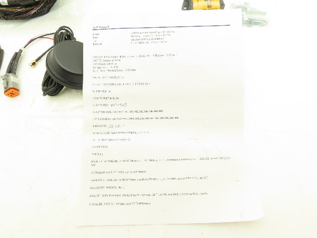 Speedshield Forklift FleetOnline Wireless Asset Tracking System Kit