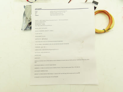 Speedshield Forklift FleetOnline Wireless Asset Tracking System Kit