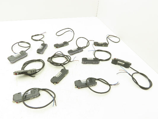 Keyence FS-V31 Fiber Optic Sensor Amplifier NPN 12-24vDC Lot of 11