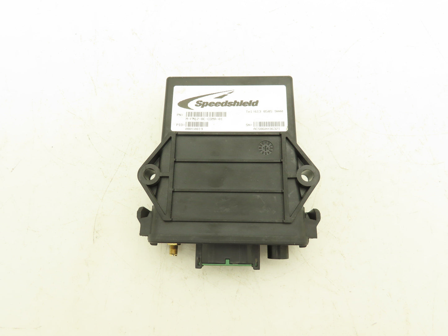 Speedshield M-FM12-BE-CDMA-01 FleetOnline Tracking System Operator Interface