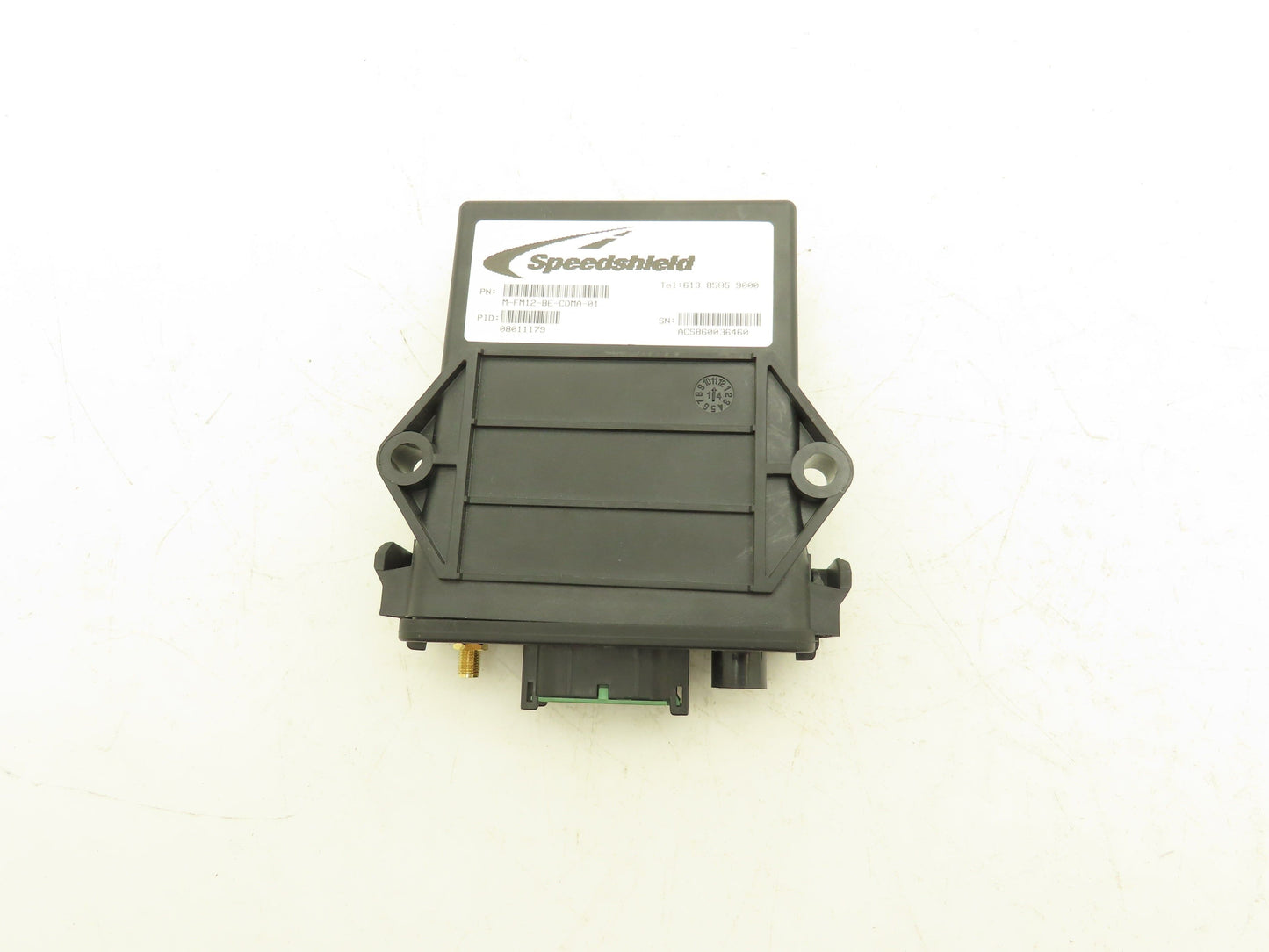 Speedshield M-FM12-BE-CDMA-01 FleetOnline Tracking System Operator Interface