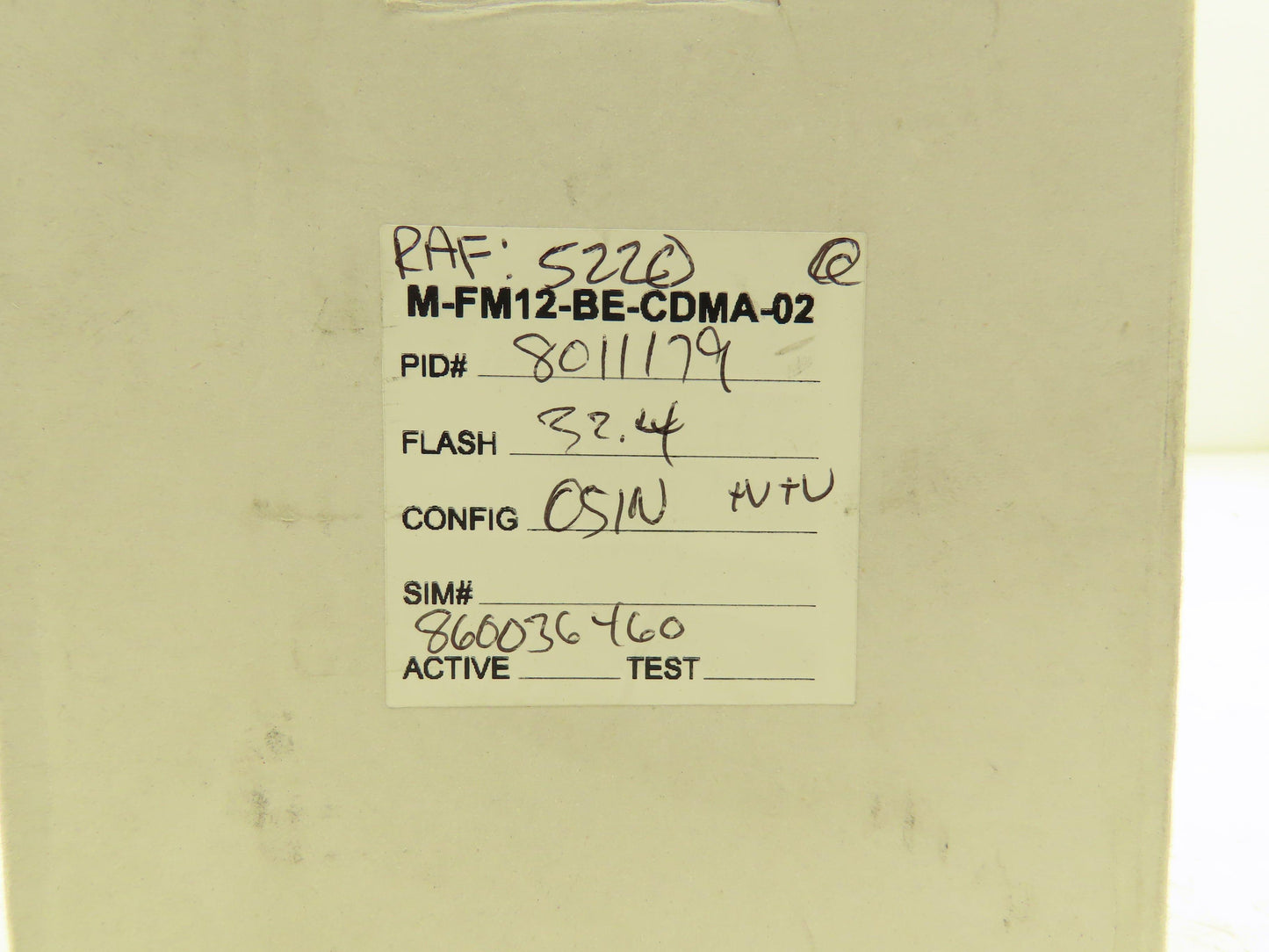 Speedshield M-FM12-BE-CDMA-01 FleetOnline Tracking System Operator Interface