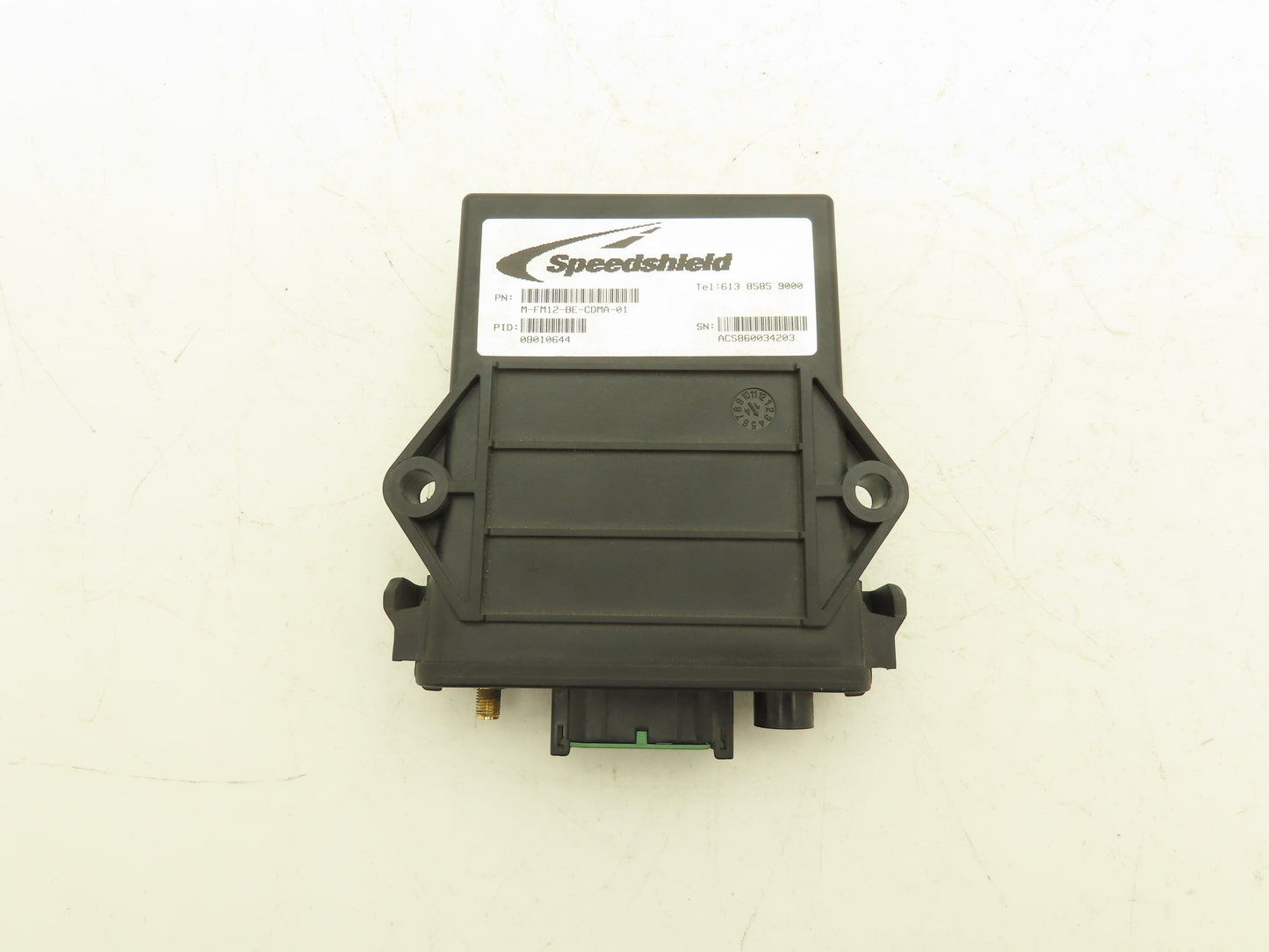 Speedshield M-FM12-BE-CDMA-01 FleetOnline Tracking System Operator Interface