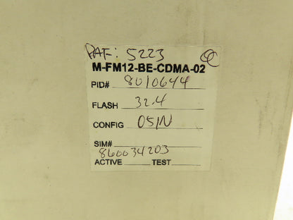 Speedshield M-FM12-BE-CDMA-01 FleetOnline Tracking System Operator Interface