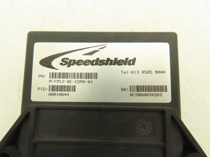 Speedshield M-FM12-BE-CDMA-01 FleetOnline Tracking System Operator Interface
