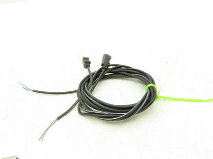 Omron E3T-ST12R Ultracompact Photoelectric Sensor Amplifier Through-Beam 1m NPN