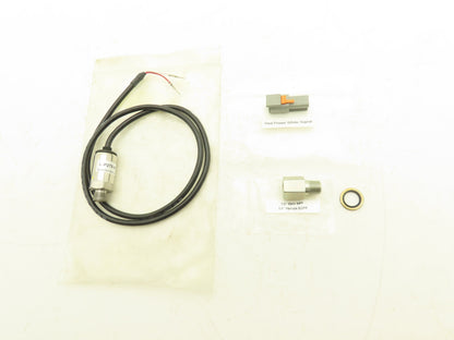 Speedshield L-P275-1 Forklift Pressure Transducer 3wire 1/4"BSPP 1/4"NPT adapter