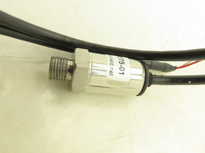 Speedshield L-P275-1 Forklift Pressure Transducer 3wire 1/4"BSPP 1/4"NPT adapter