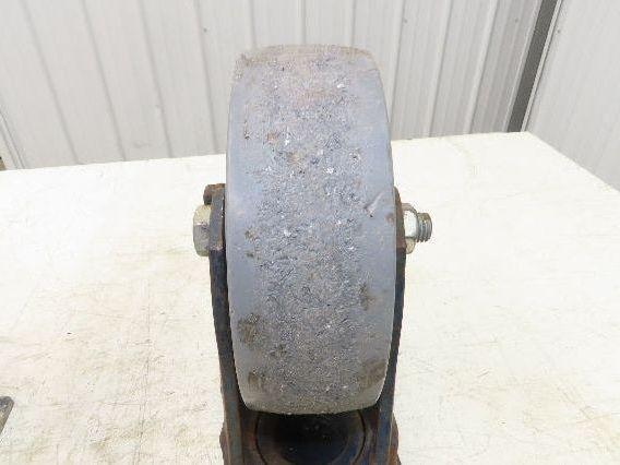 Polyurethane Caster Wheel 8x2.5"Kingpinless Gray Lot of 2