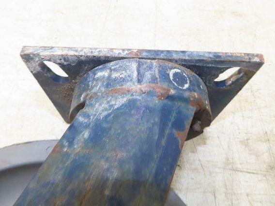 Polyurethane Caster Wheel 8x2.5"Kingpinless Gray Lot of 2