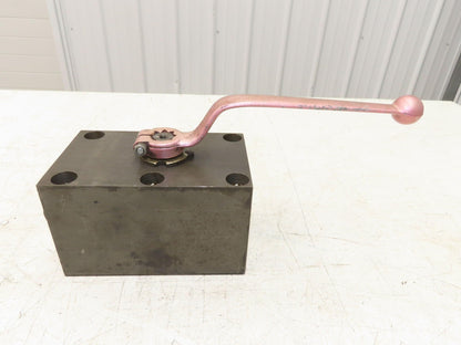 Hycon KHP-32-1114 Hydraulic Ball Valve 2-Way Manifold Mounted 5000 PSI 1-1/4"