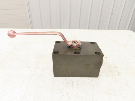 Hycon KHP-32-1114 Hydraulic Ball Valve 2-Way Manifold Mounted 5000 PSI 1-1/4"