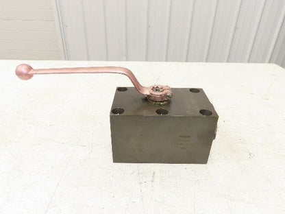 Hycon KHP-32-1114 Hydraulic Ball Valve 2-Way Manifold Mounted 5000 PSI 1-1/4"