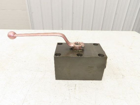 Hycon KHP-32-1114 Hydraulic Ball Valve 2-Way Manifold Mounted 5000 PSI 1-1/4"