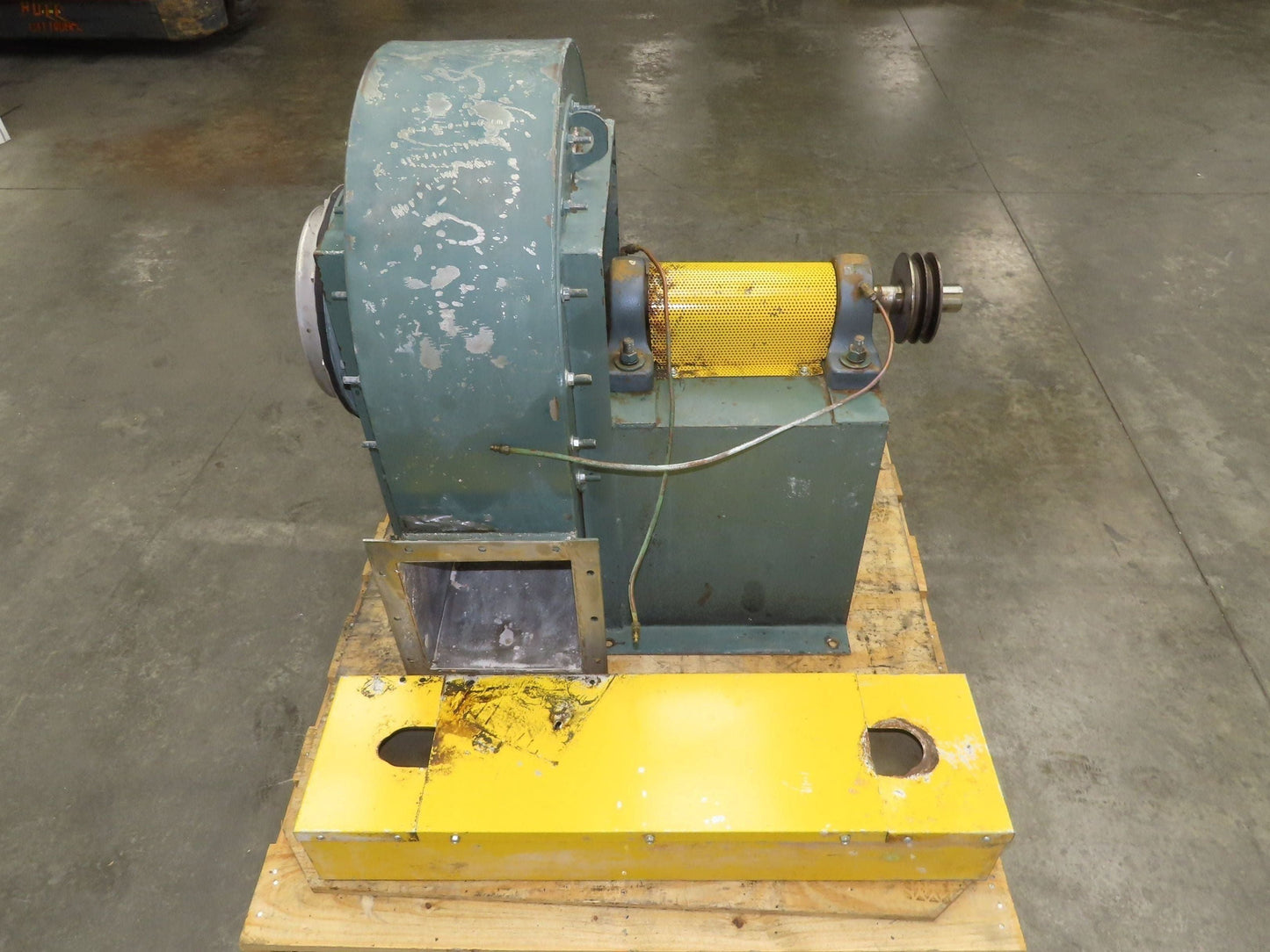 New York Size 194 Blower 20" Centrifugal Fan Aluminum Wheel 11" In 10x10" Out