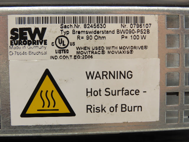 SEW-EuroDrive MDX61B0005-5A3-4-0T Movidrive Compact Servo Drive Inverter 500VA