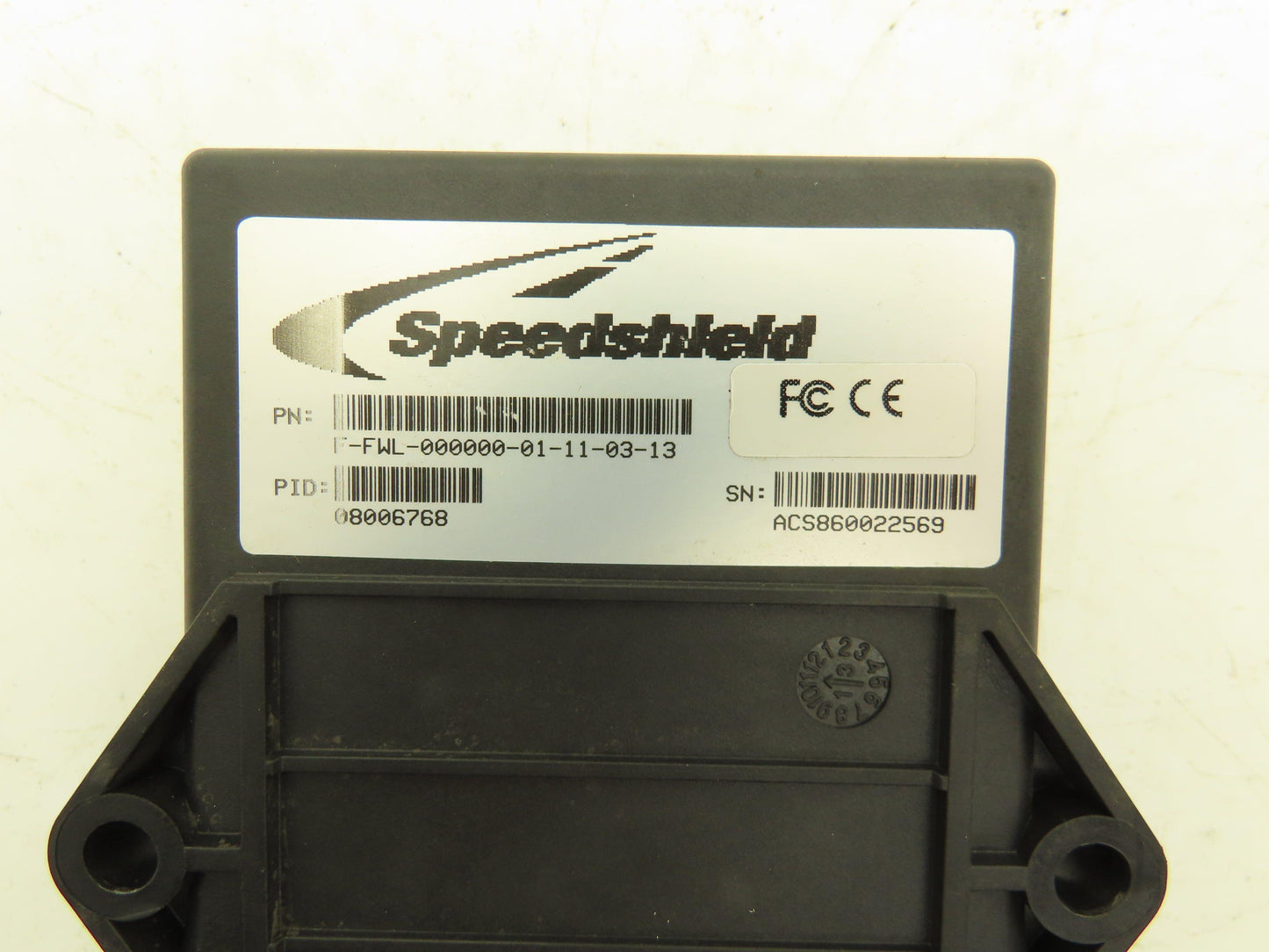 Speedshield F-FWL-000000-01-11-03-13 FleetOnline Tracking Operator Interface