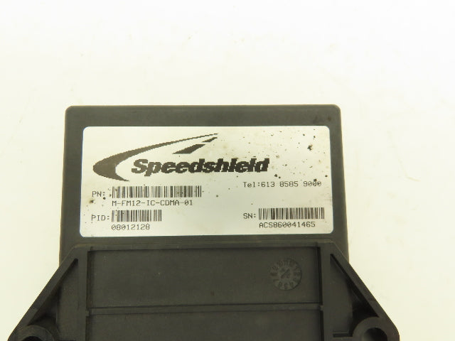 Speedshield M-FM12-IC-CDMA-01 FleetOnline Tracking Operator Interface